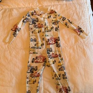 Hanna Andersson 3T Racecar pajamas